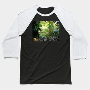 Jungle Pond Baseball T-Shirt